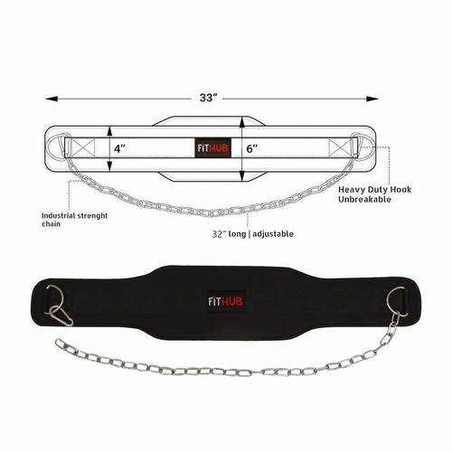 Dip belt with chain - dip,