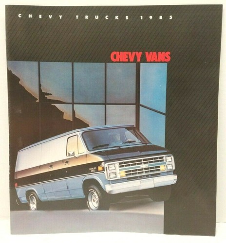 1985 chevy van dealership - 1985,