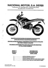 Bultaco Parts Manual Book 1999