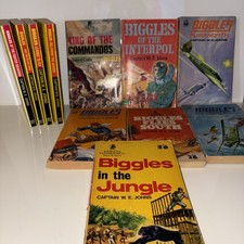 Biggles Books Assorted 11 Book