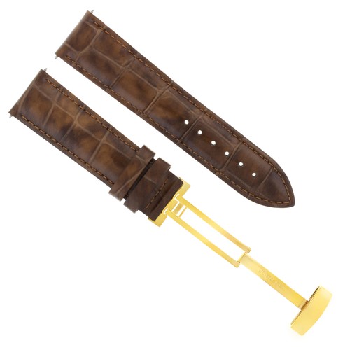 20mm leather watch strap - strap, band
