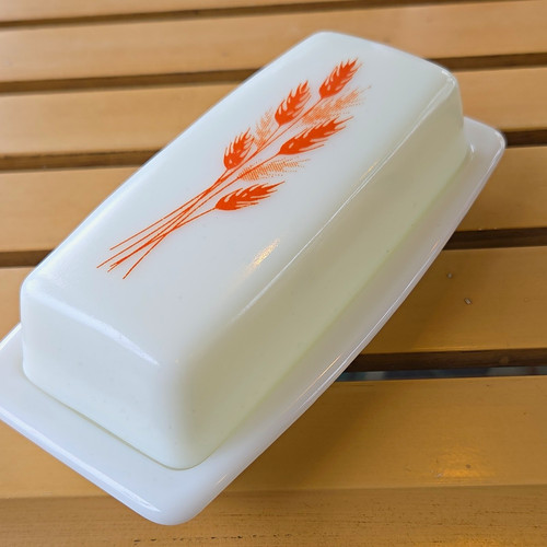 Pyrex autumn wheat butter - 🔥pyrex,