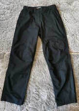 Peter Storm Performance Hiking Walking Trousers Womens Size 12 Black Outdoors