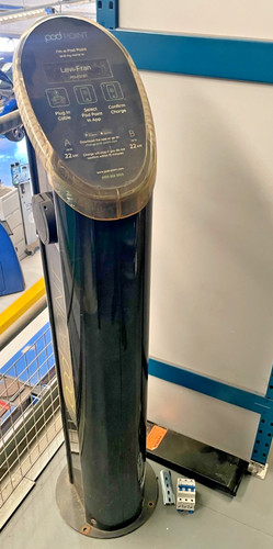 Pod point commercial twin - point,