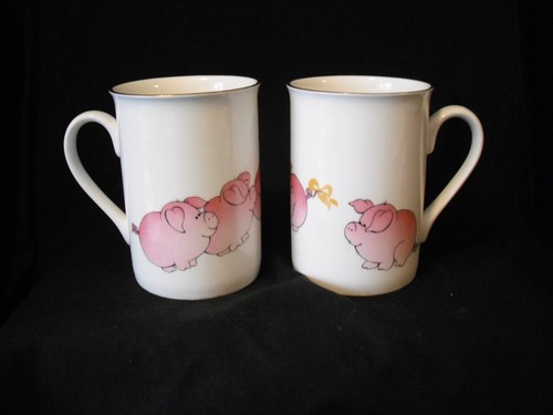 Pair bone china mugs with - china,