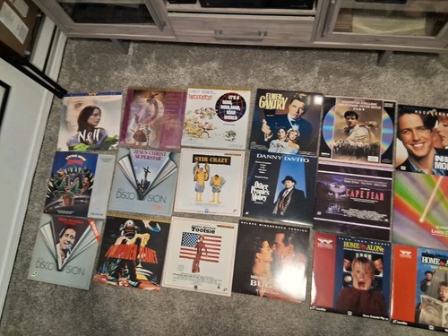 Laserdisc collection discs - 27,