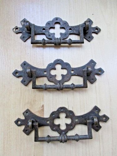 Set antique brass cabinet - 3,