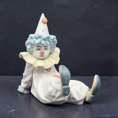 Vtg lladro 5812 - vtg, clown