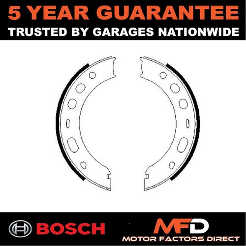 Hand brake shoes set rear - hand,