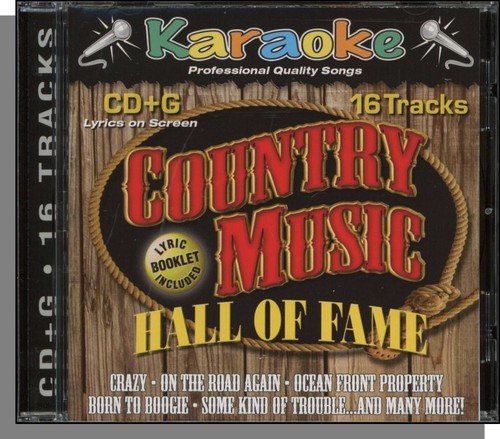 Karaoke country music - karaoke, cd+g