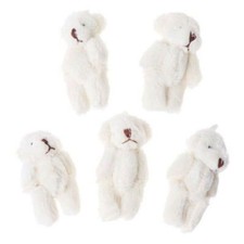 5pcs kawaii small bears plush - small,