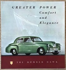 HUMBER HAWK Mk IV LF Car Sales