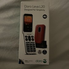 NEW Doro Leva L20 4G Flip Big