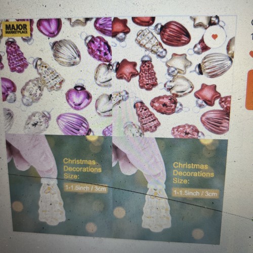 Glass christmas ornaments - christmas,