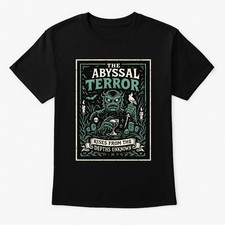 Black Lagoon Abyssal Terror T-Shirt Gothic Monster Horror Unisex Adults/Kids
