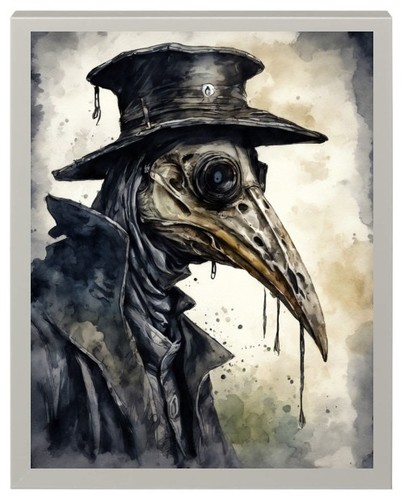 Steampunk plague doctor - plague,