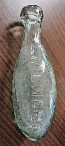 Vintage wilmers soda water - soda,