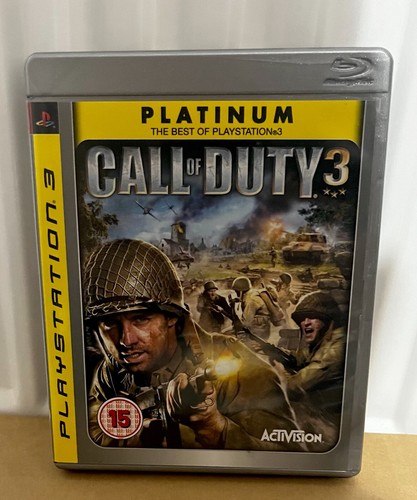Call duty game platinum - of, 3