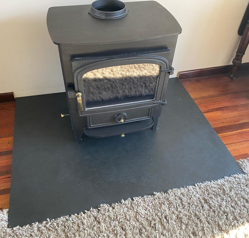 Stone hearths slate wood - -,