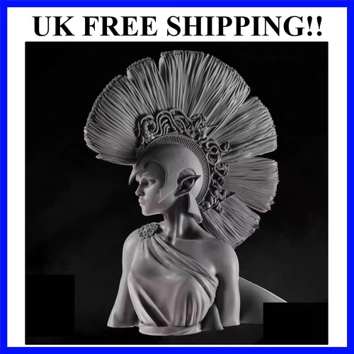 Resin model bust - model, gk