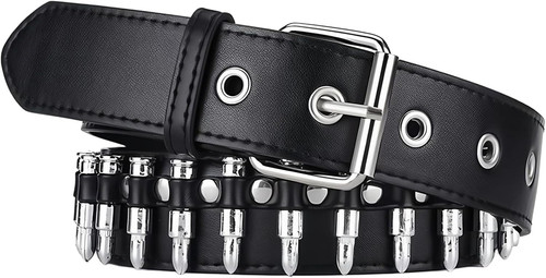 Black studded bullet - studded,