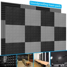 12x Acoustic Wall Panel Tiles
