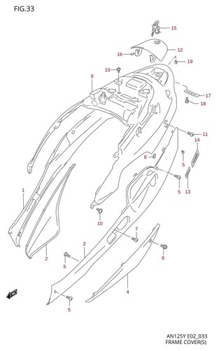 Suzuki genuine screw - genuine, x