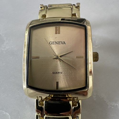 Nice dressy geneva - gold, plated
