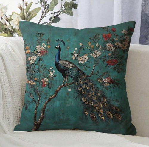 Multicoloured peacock print - multicoloured, peacock-print