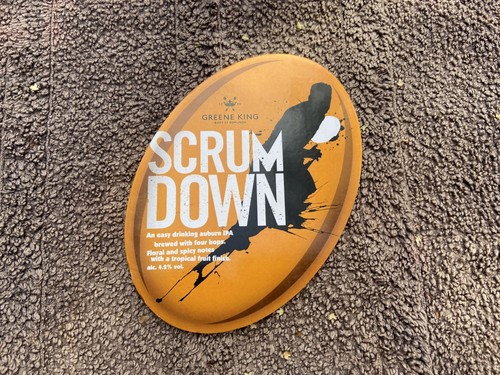 Rugby beer pump - pump, clip.