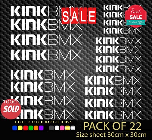 Kink bmx vinyl - vinyl, stickers