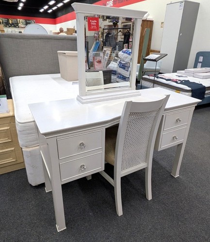 White outlook wooden dressing - outlook,