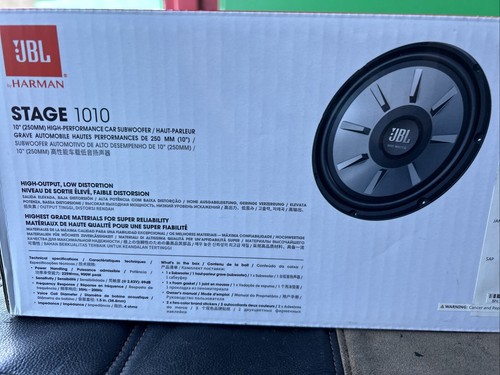 Jbl stage1010 car audio - jbl,