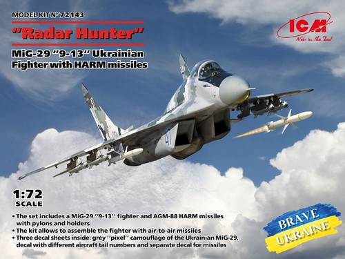 Icm 72143 mig - mig-29, “9-13”