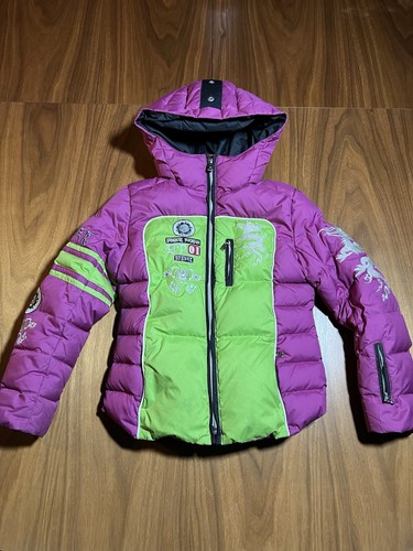 Bogner girl snow ski jacket - snow/ski,
