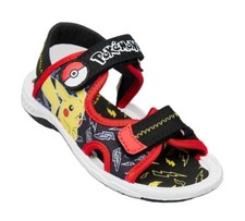POKEMON SPORTS SANDALS BOYS PIKACHU GAMING CASUAL SUMMER SHOES KIDS UK SIZE 9-2