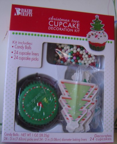 Cupcake christmas tree - cupcake,