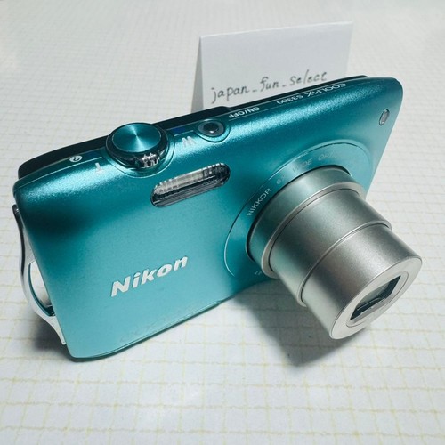 Nikon coolpix s3300 green - nikon,