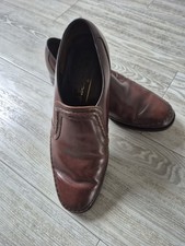 Barker of Earls Barton Leather Slip-on Shoes (Brown / UK 6.5 / EU 40)