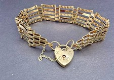Gold Gate Bracelet - 9ct - 10G