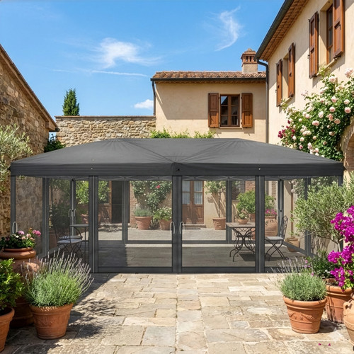 Garden folding tent heavy duty - folding,