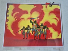 CONAN THE BARBARIAN original ANIMATION CELS (2) production art ADVENTURER