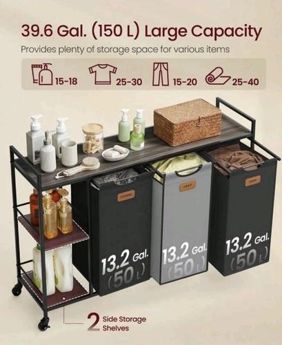 Laundry hamper with - with, 3