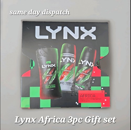 Lynx africa 3pc gift - lynx,