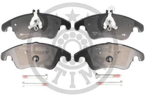 Brake pads front axle 12453 - front,