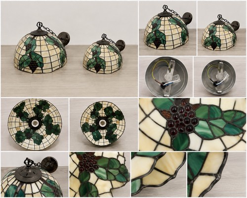 Pair tiffany style - style, stained