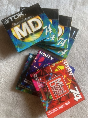 Sony tdk minidisc - tdk, lot