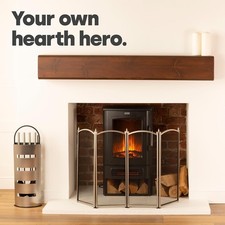 LIVIVO Decorative 4 Panel Fire