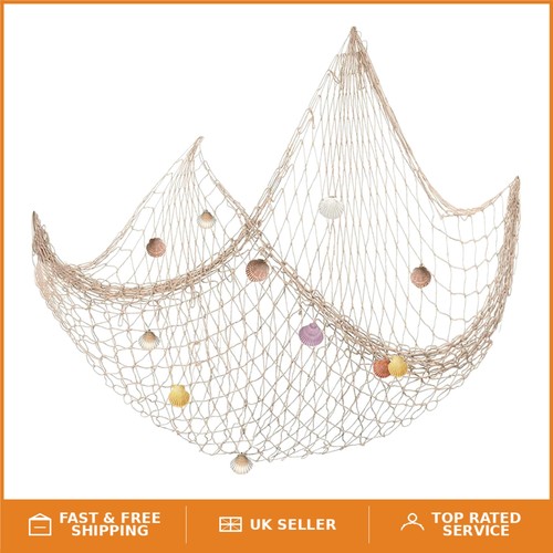 Handmade nautical fishing net - handmade,