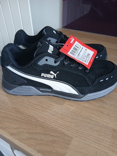 Puma airtwist black low safety - black,